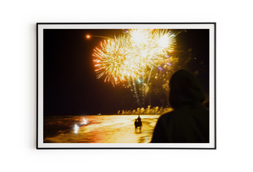 behind the glass - print